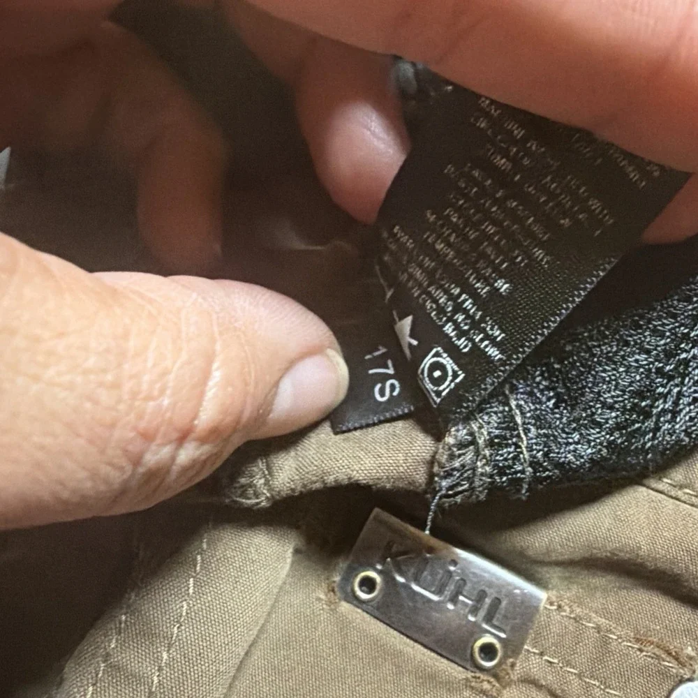 Kuhl Renegade Pants Mens 34x32 Brown Outdoor Hiking - Picture 8 of 12